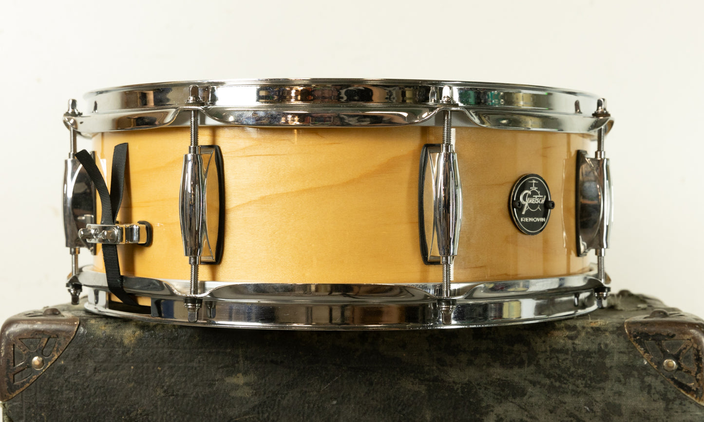 Gretsch 5x14 Renown Gloss Natural Snare Drum