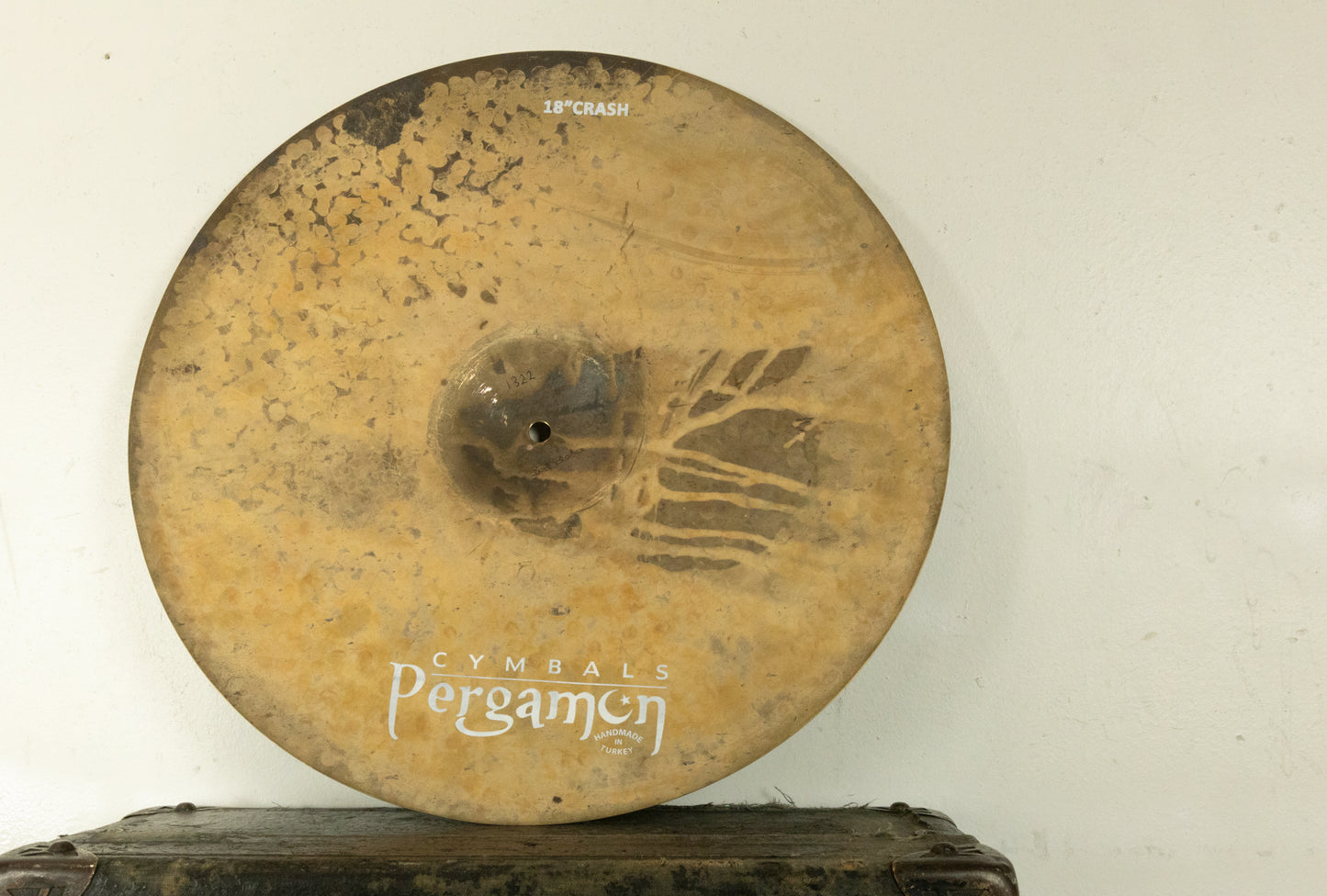 Pergamon 18" Obsidan Crash Cymbal 1322g