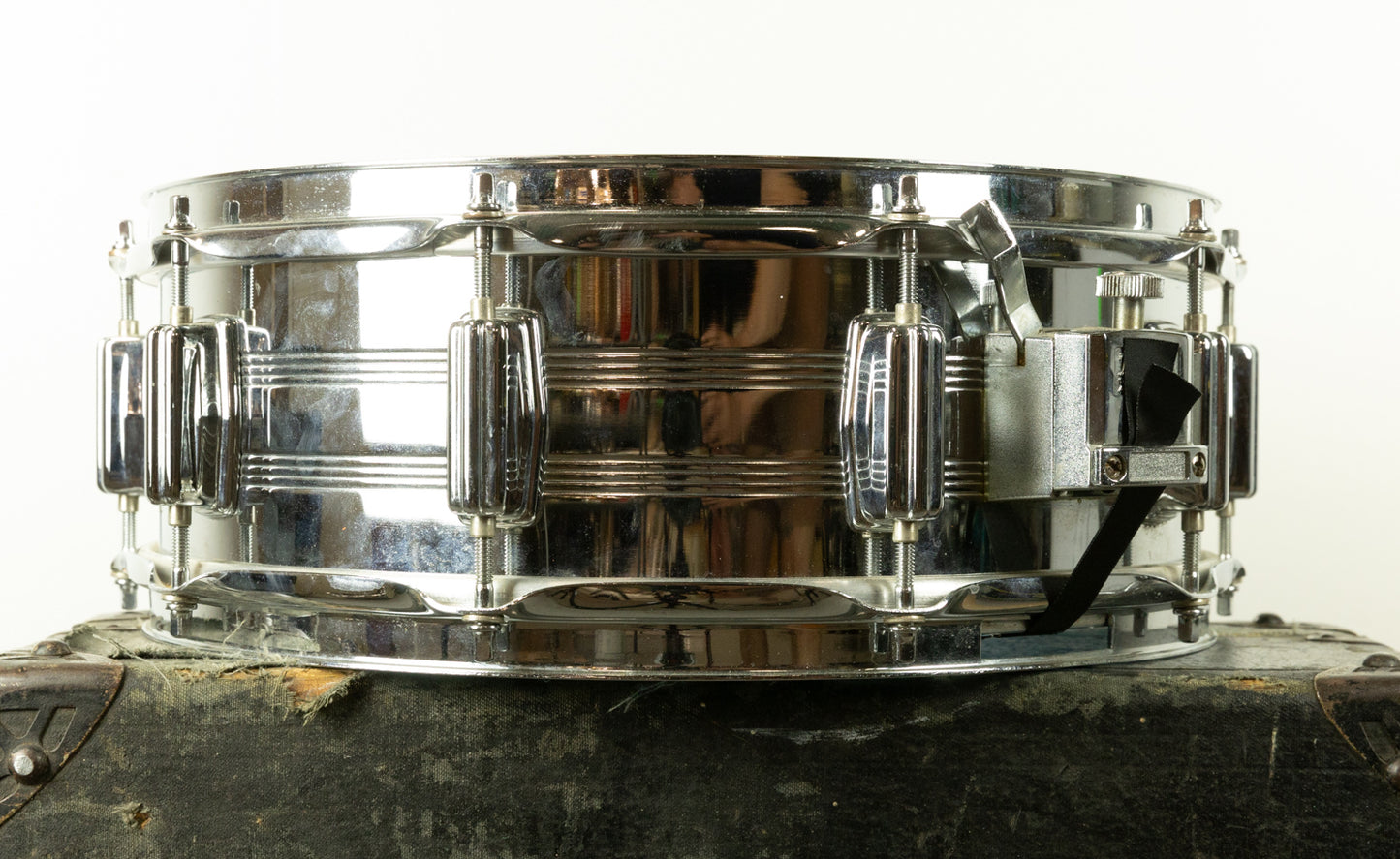 1980s Tama 5x14 Model 8065 Imperialstar Powerline Steel Snare Drum