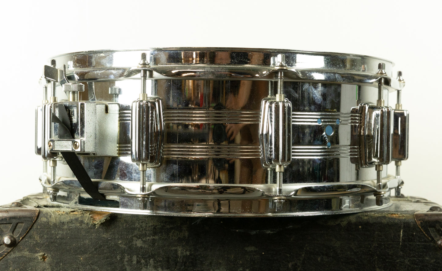 1980s Tama 5x14 Model 8065 Imperialstar Powerline Steel Snare Drum