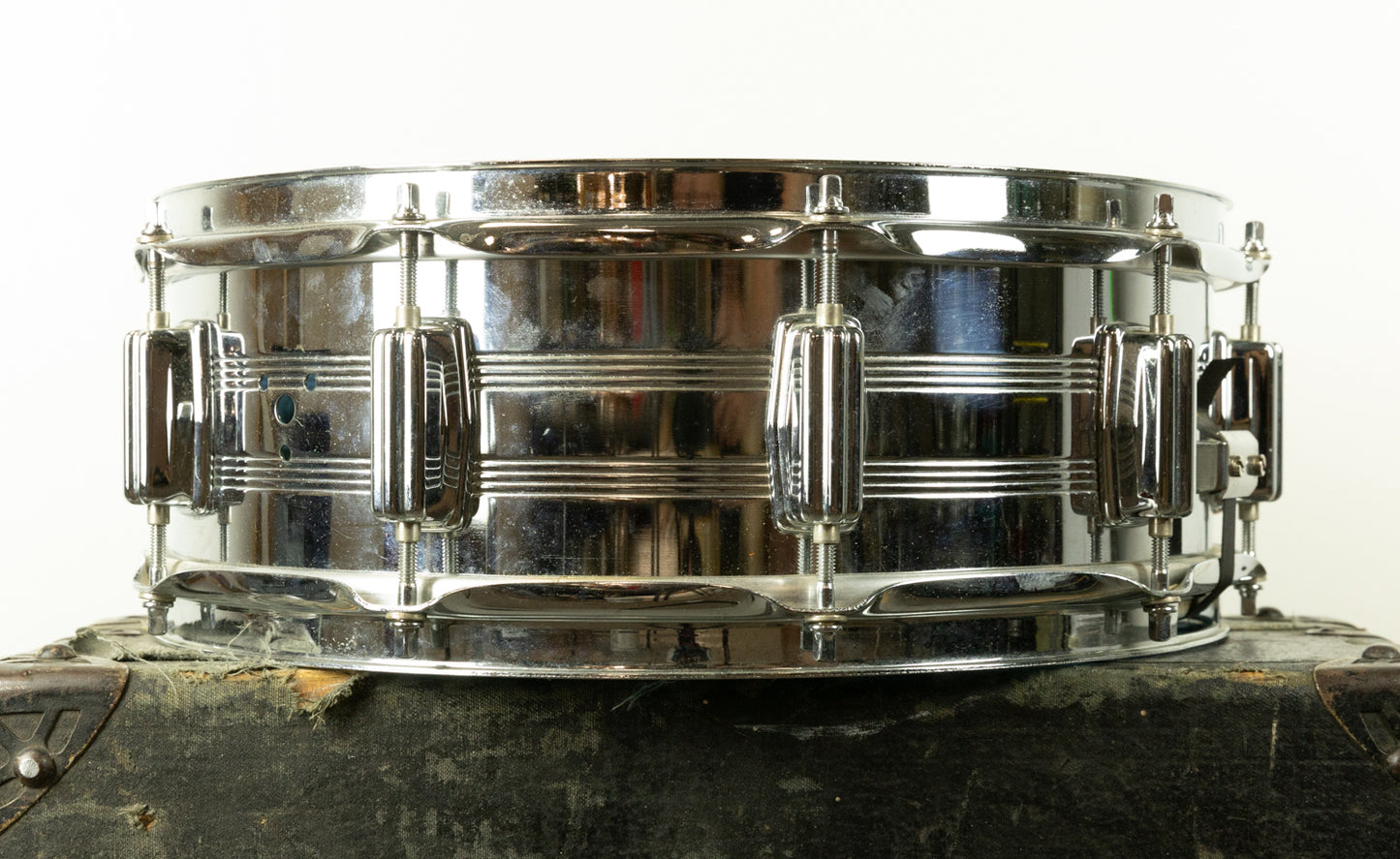 1980s Tama 5x14 Model 8065 Imperialstar Powerline Steel Snare Drum