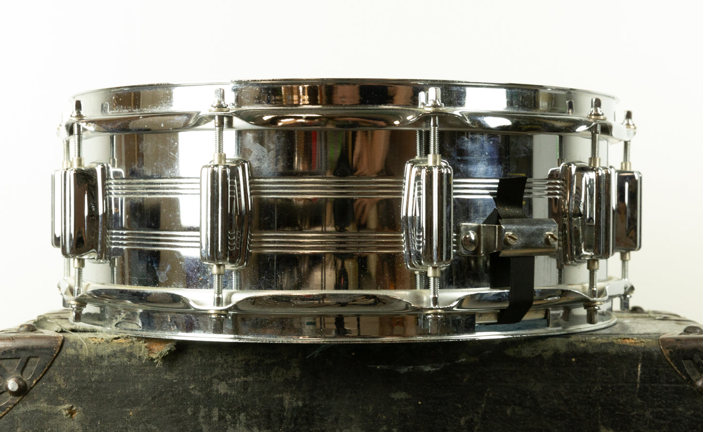 1980s Tama 5x14 Model 8065 Imperialstar Powerline Steel Snare Drum