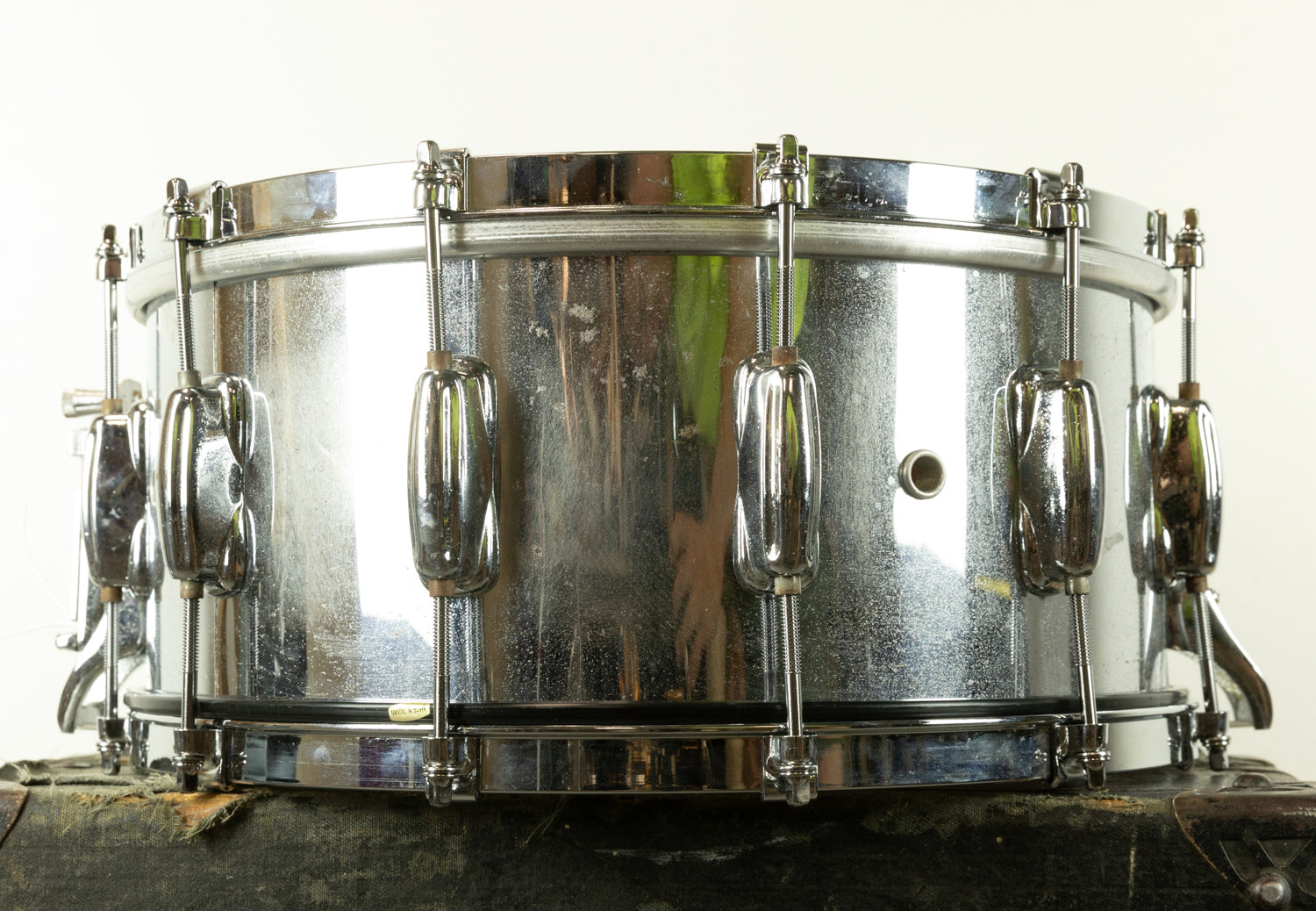 1970s Slingerland 6x14 Spitfire Chrome Over Wood Snare Drum – Hawthorne Drum  Shop