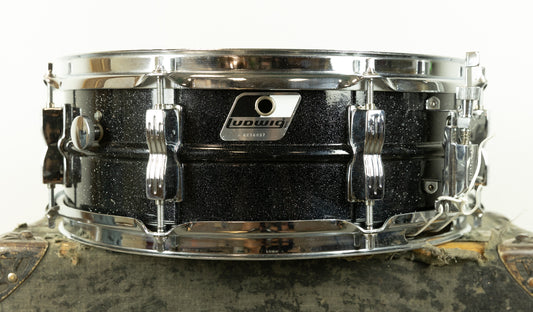 Ludwig 5x14 Black Galaxy Acrolite Snare Drum