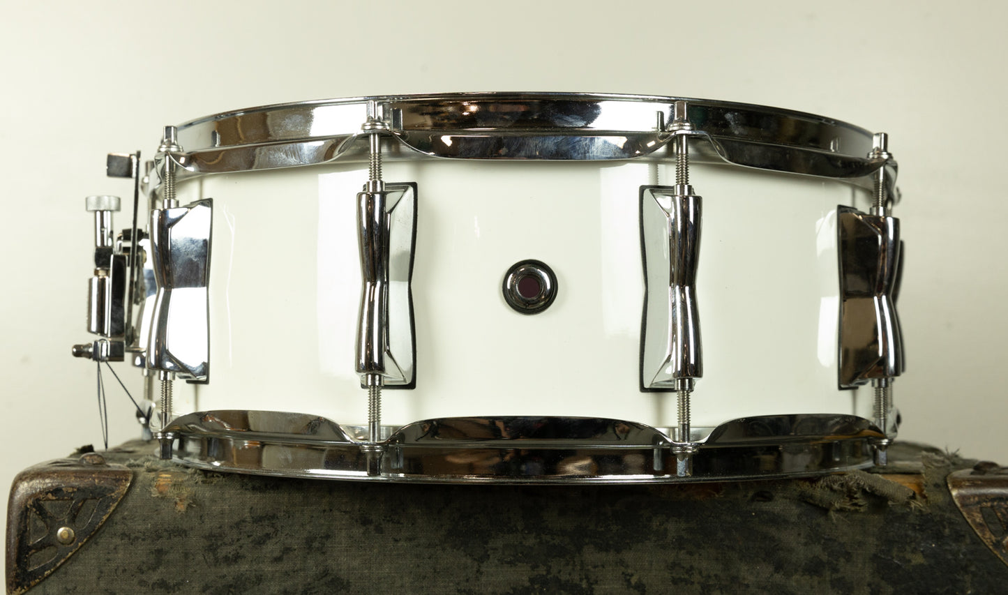 Yamaha 5.5x14 SBS1455 Stage Custom Birch Pure White Snare Drum