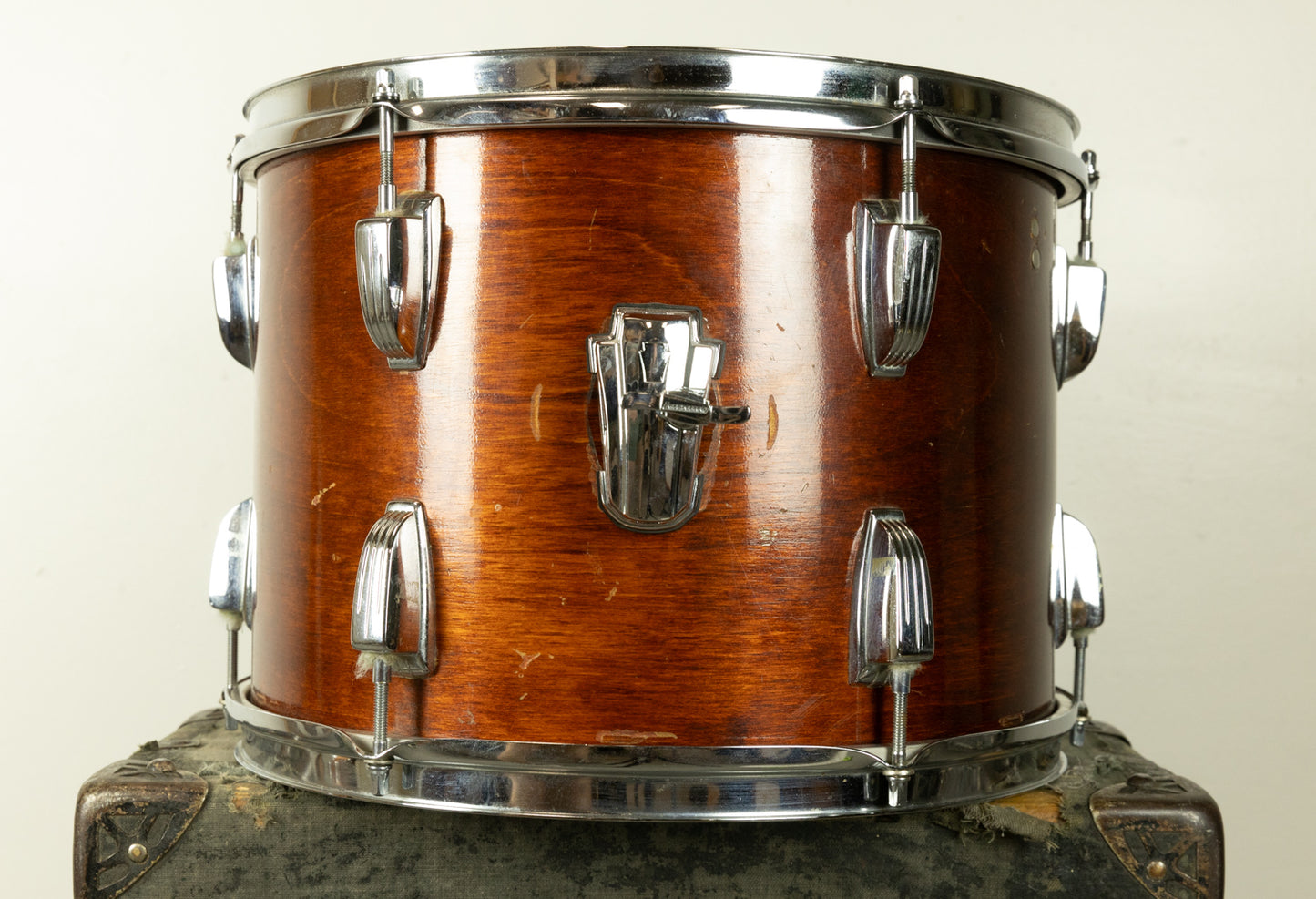 1970s Ludwig 10x14 Mahogany Thermogloss Tom