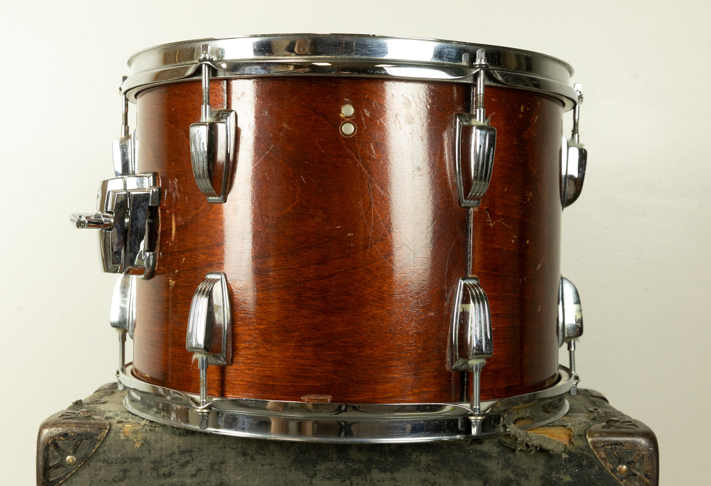 1970s Ludwig 10x14 Mahogany Thermogloss Tom