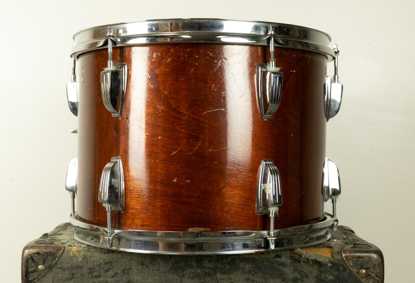 1970s Ludwig 10x14 Mahogany Thermogloss Tom