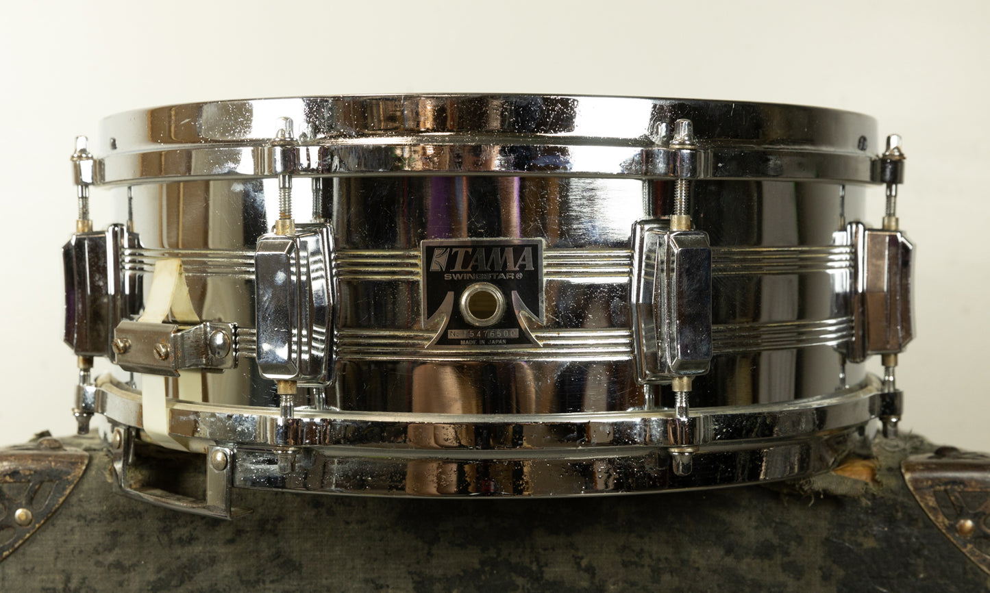 1980s Tama Swingstar 5x14 Steel Snare Drum