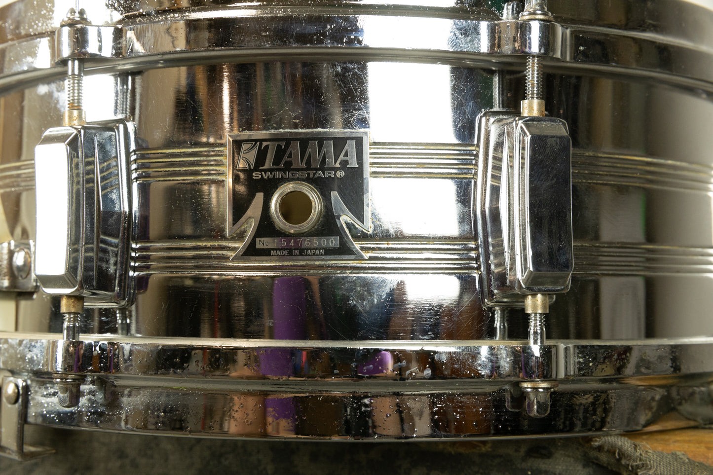 1980s Tama Swingstar 5x14 Steel Snare Drum