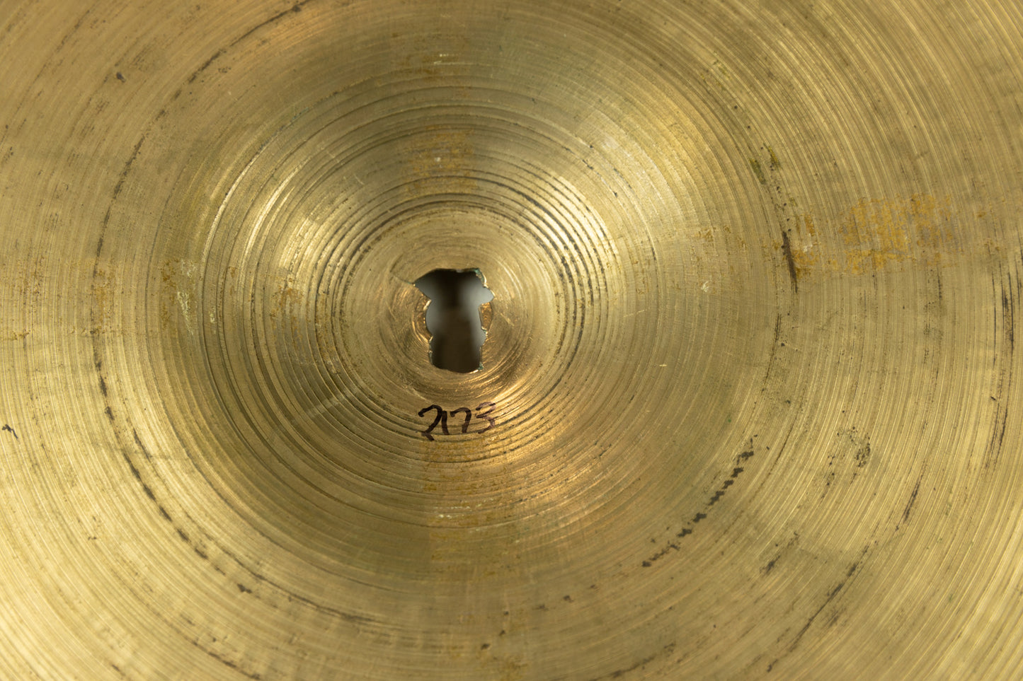 1950s Zildjian A 20" Small Stamp Ride Cymbal 2173g