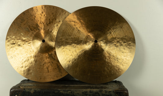 Istanbul Agop 14" 30th Anniverary Medium Hi Hat Cymbals 1118g 896g