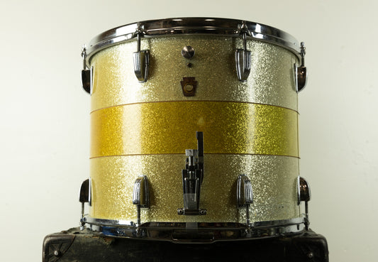 1960s Ludwig 12x15 Tri-Band Super Classic Parade Drum