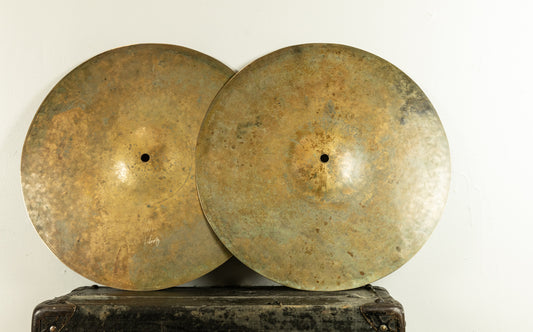 Quigeg Cymbals Golem 15" Hi Hat Cymbals 950g 1206g