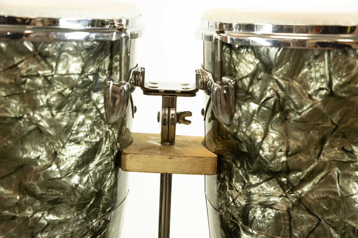 1960s Slingerland Black Diamond Pearl Congas