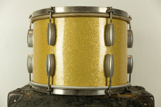 1940s Slingerland 9x13 Sparkling Gold Radio King Tom