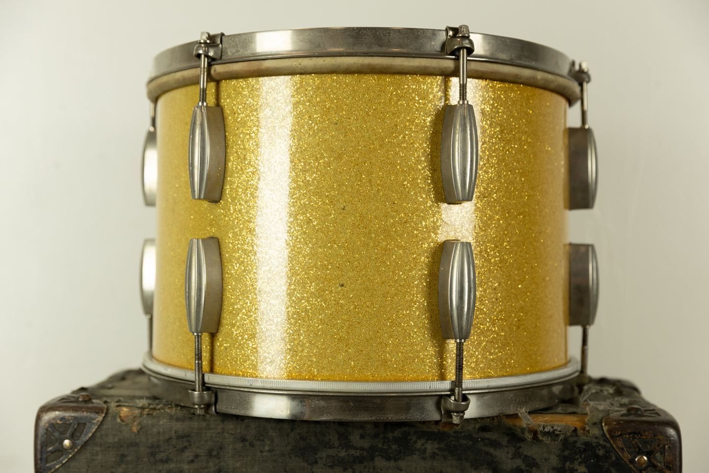 1940s Slingerland 9x13 Sparkling Gold Radio King Tom