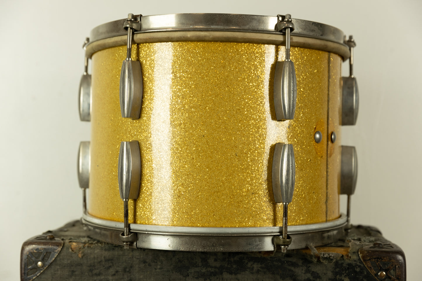 1940s Slingerland 9x13 Sparkling Gold Radio King Tom