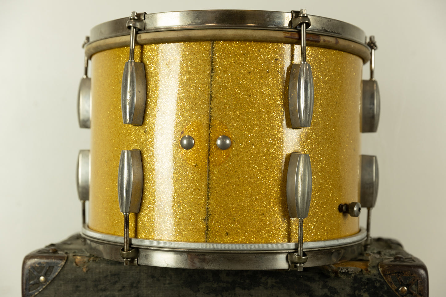 1940s Slingerland 9x13 Sparkling Gold Radio King Tom