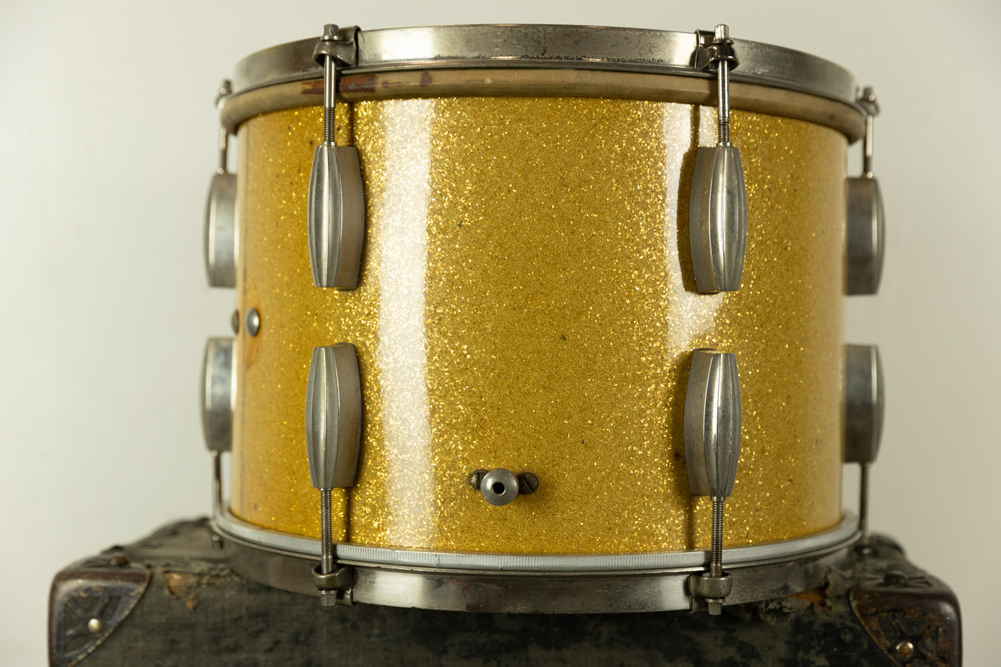 1940s Slingerland 9x13 Sparkling Gold Radio King Tom