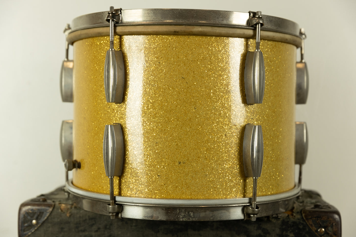 1940s Slingerland 9x13 Sparkling Gold Radio King Tom