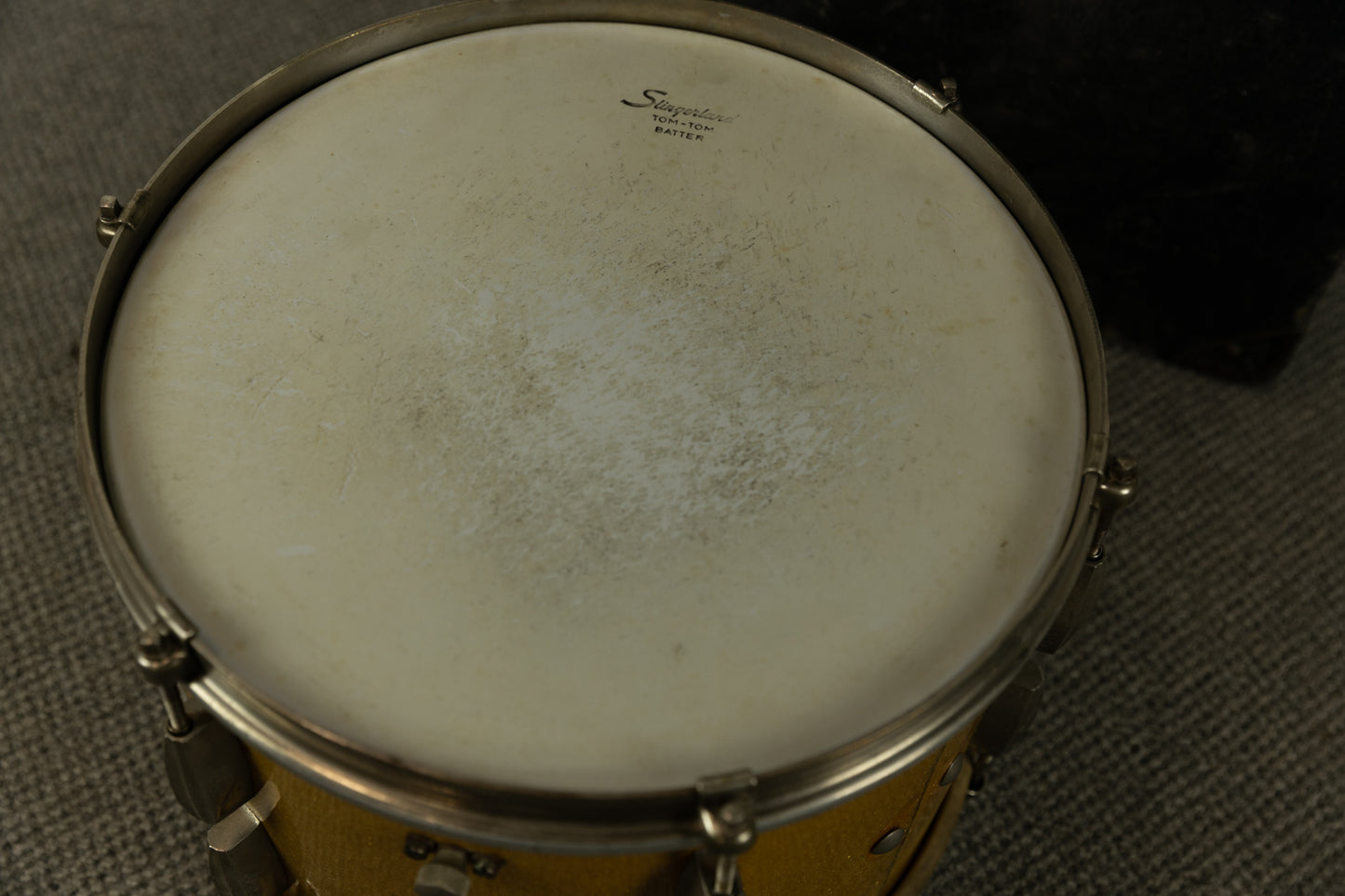 1940s Slingerland 9x13 Sparkling Gold Radio King Tom