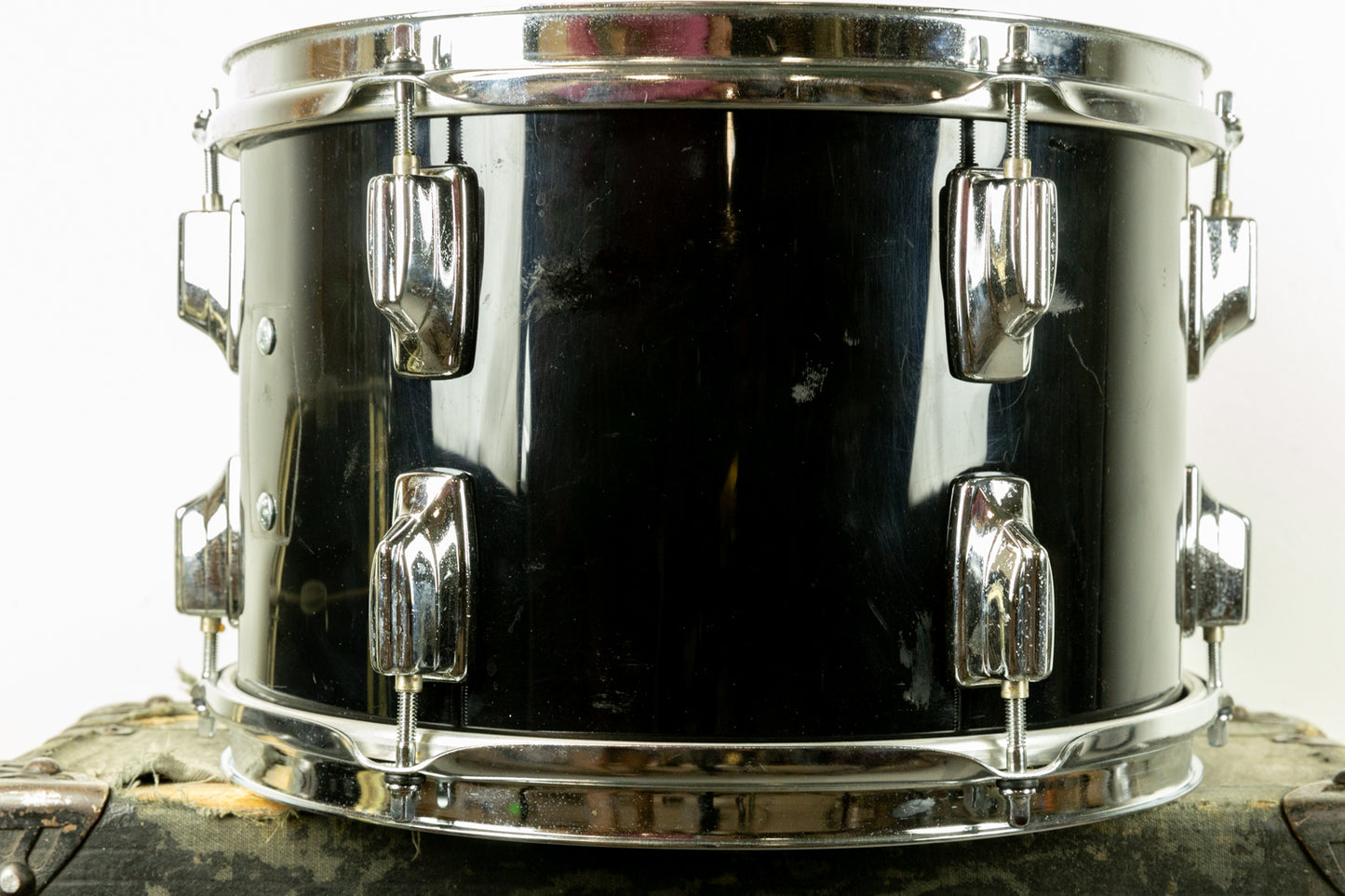 1970s Tama 8x12 Jet Black Imperialstar Tom