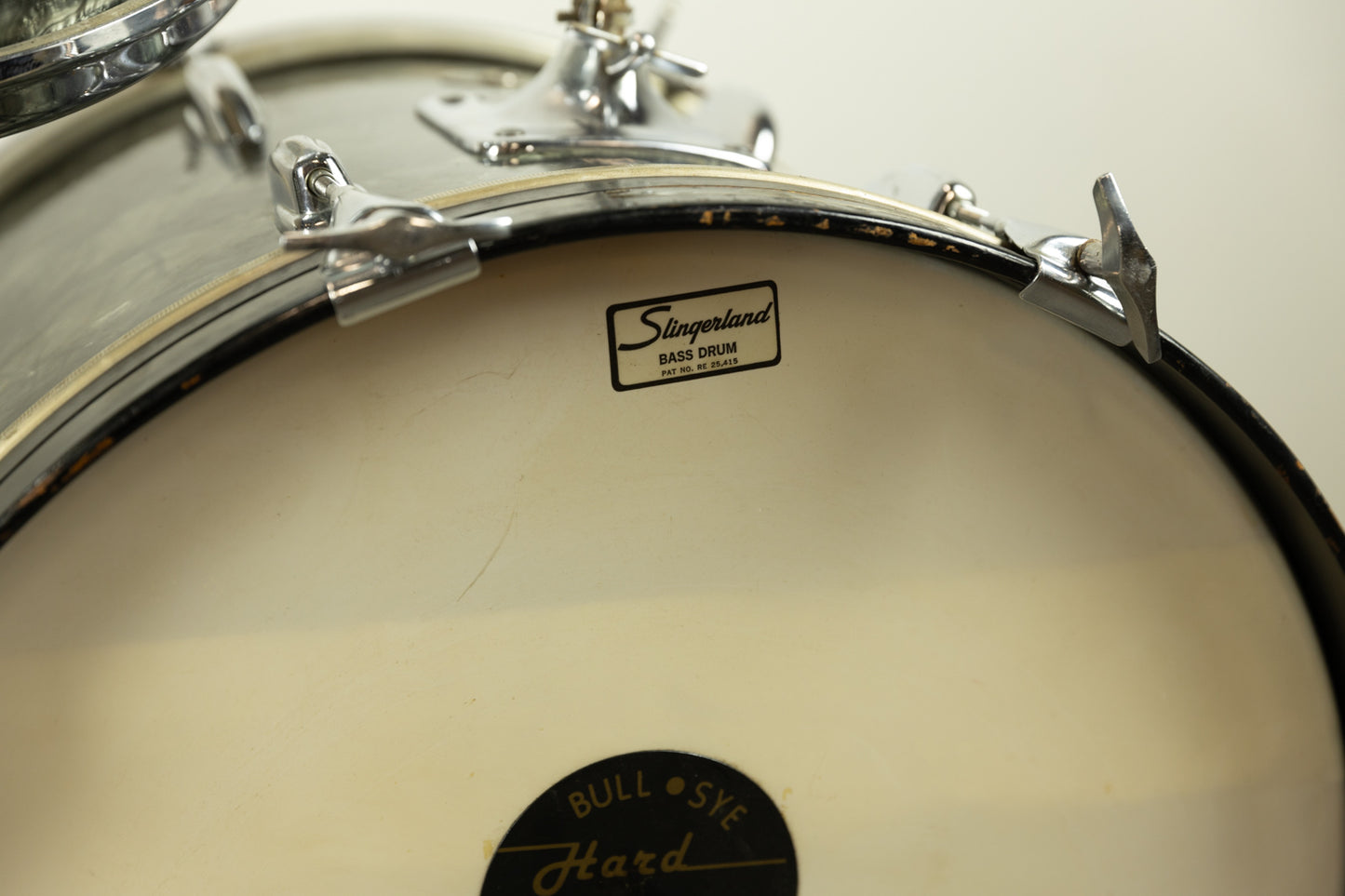 1970s Slingerland Modern Jazz Black Diamond Pearl Drum Set