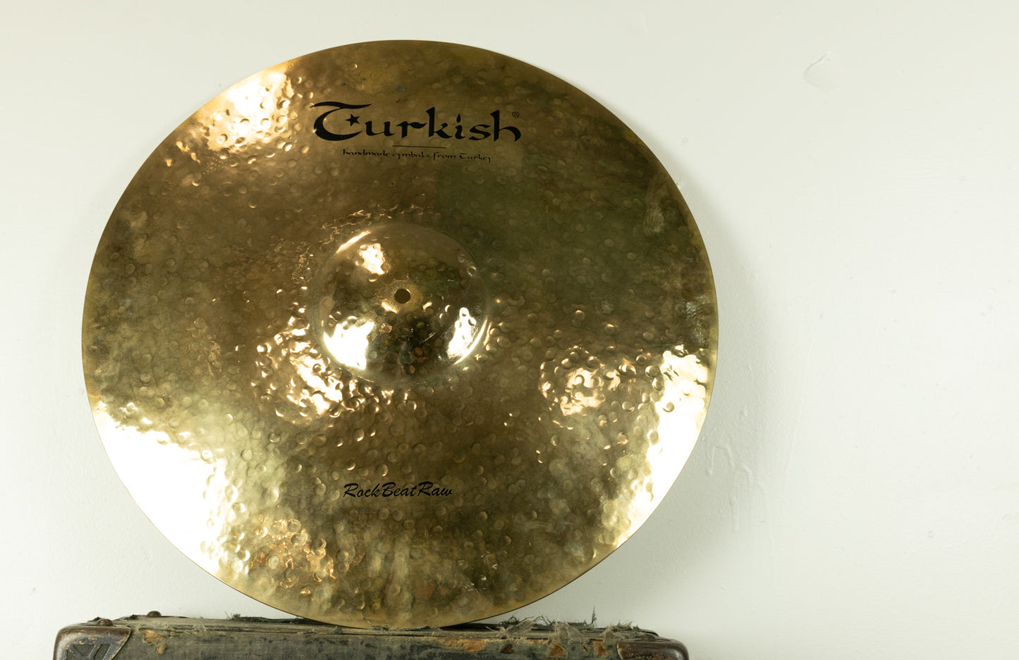 Turkish 22" Rock Beat Raw Ride Cymbal 3679g