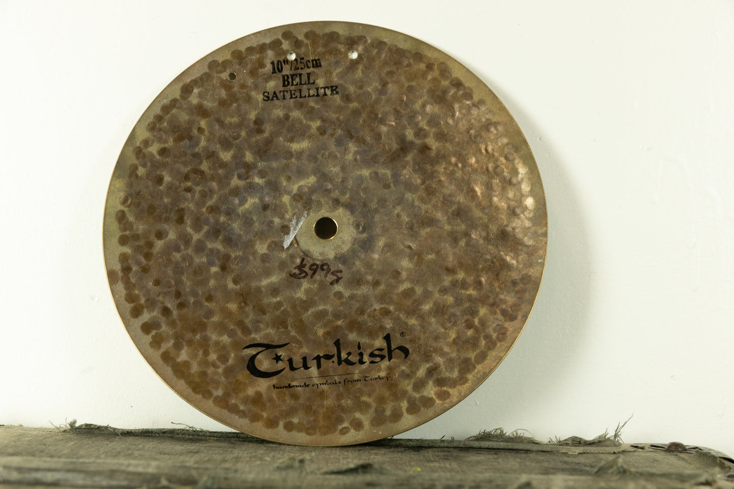 Turkish 10" Jarrod Cagwin Satellite Bell Cymbal 399g