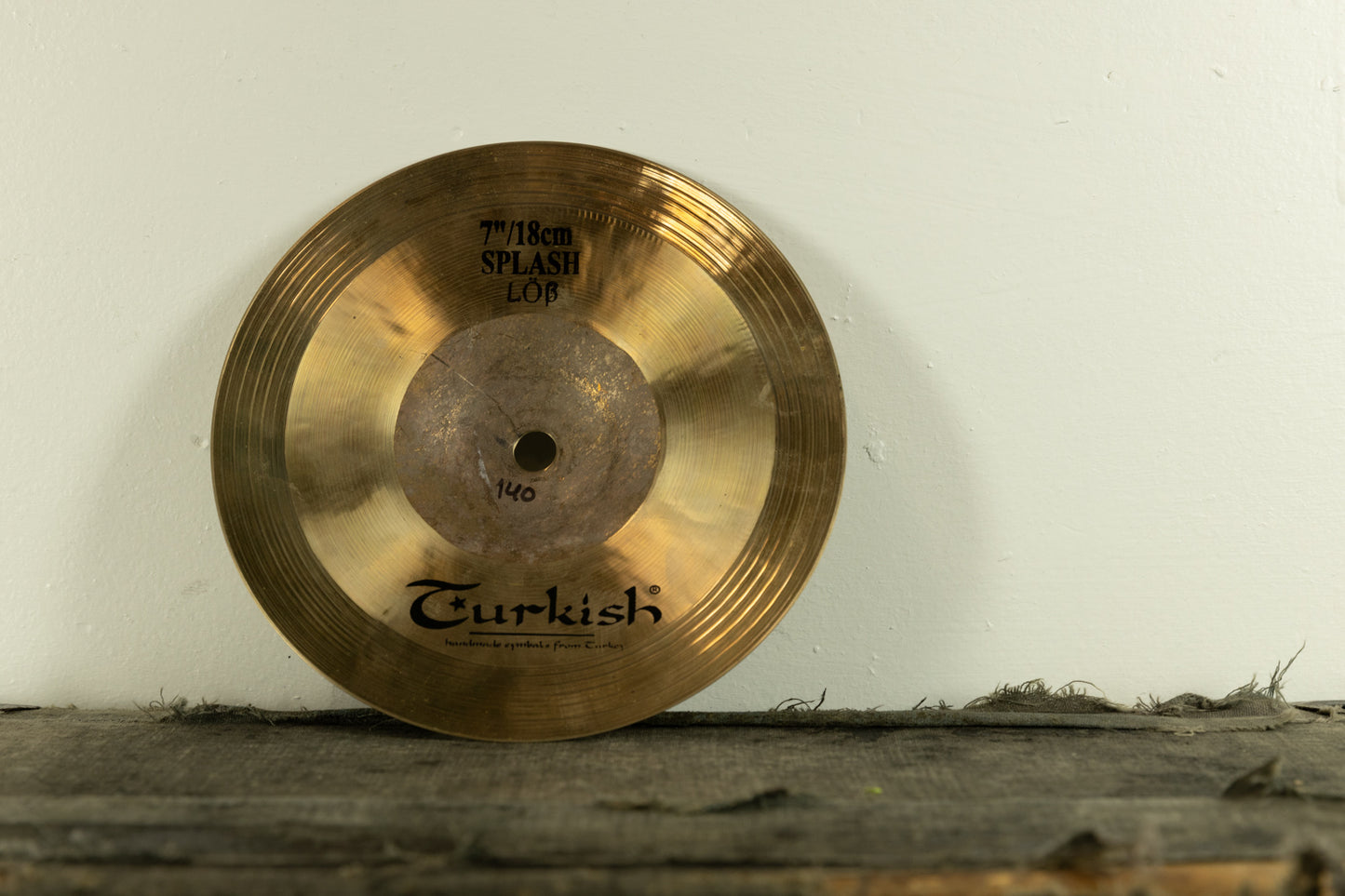 Turkish 7" Jarrod Cagwin LOB Splash Cymbal 140g