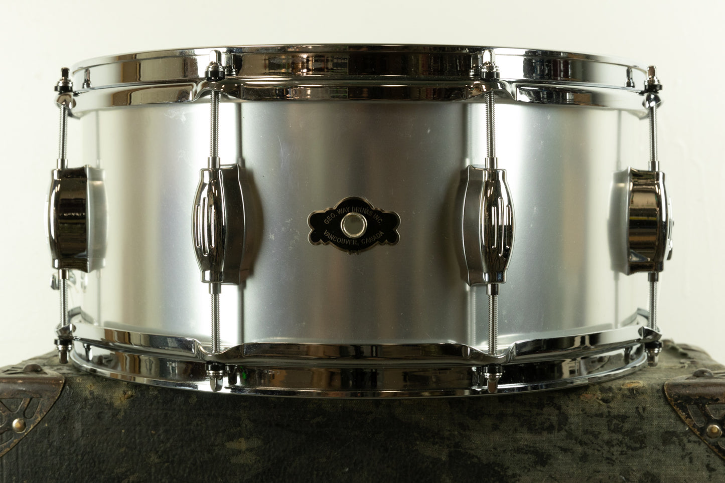 2017 George Way 6.5x14 Aero Aluminum Snare Drum