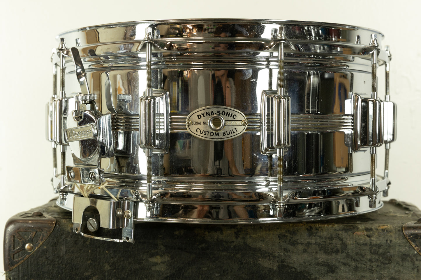 1960s Rogers 6.5x14 Dynasonic Snare Drum