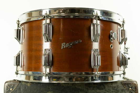 1960s Rogers 8x15 Century "Natural Mahogany" Snare Drum