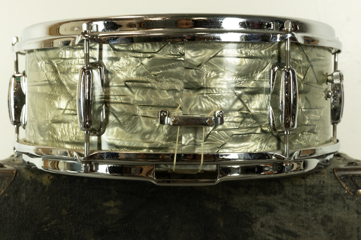 1960s Slingerland 5x14 Light Blue Pearl Student Snare Drum