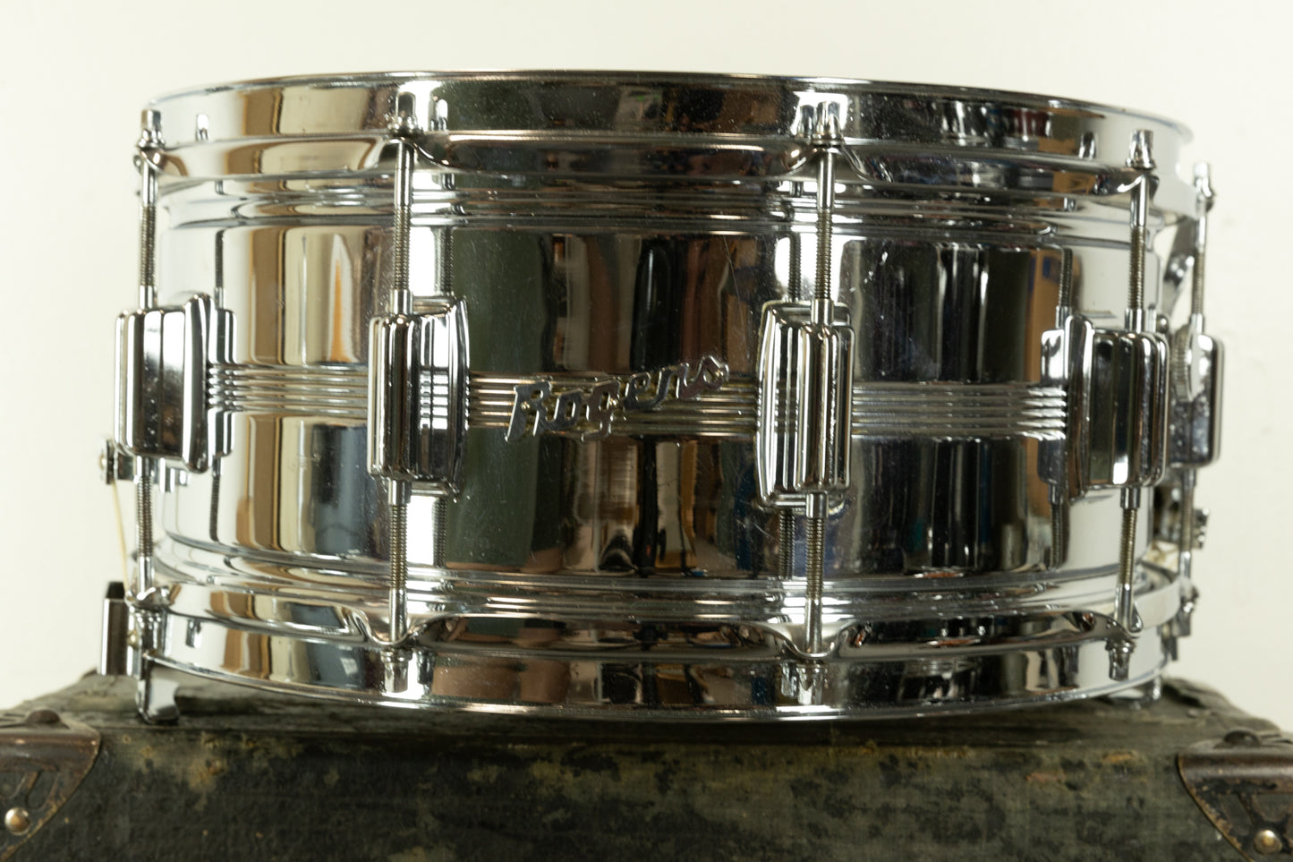 1960s Rogers 6.5x14 Dynasonic Snare Drum