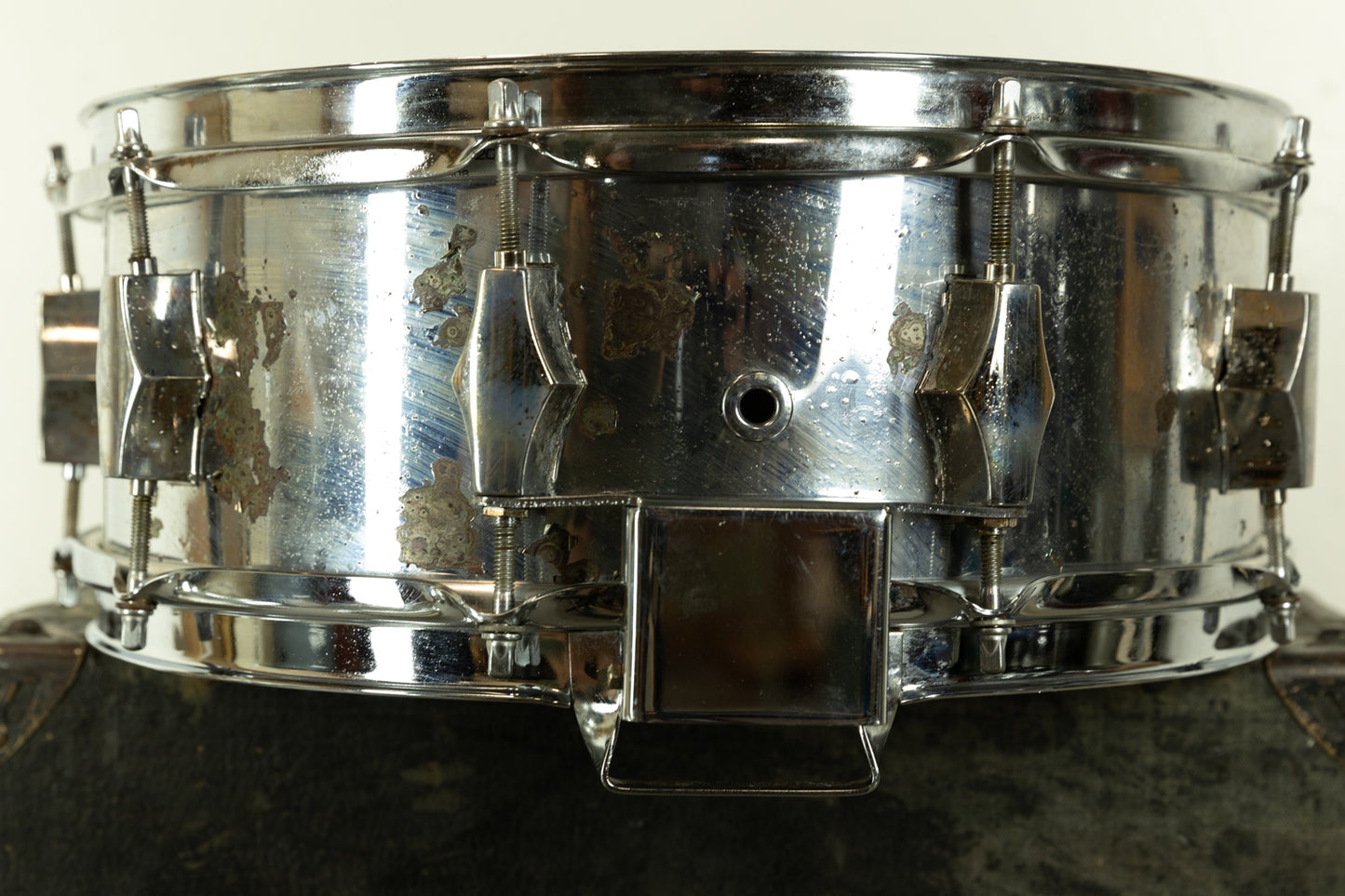 1970s Fibes 5.5x14 SFT 690 Chrome Snare Drum