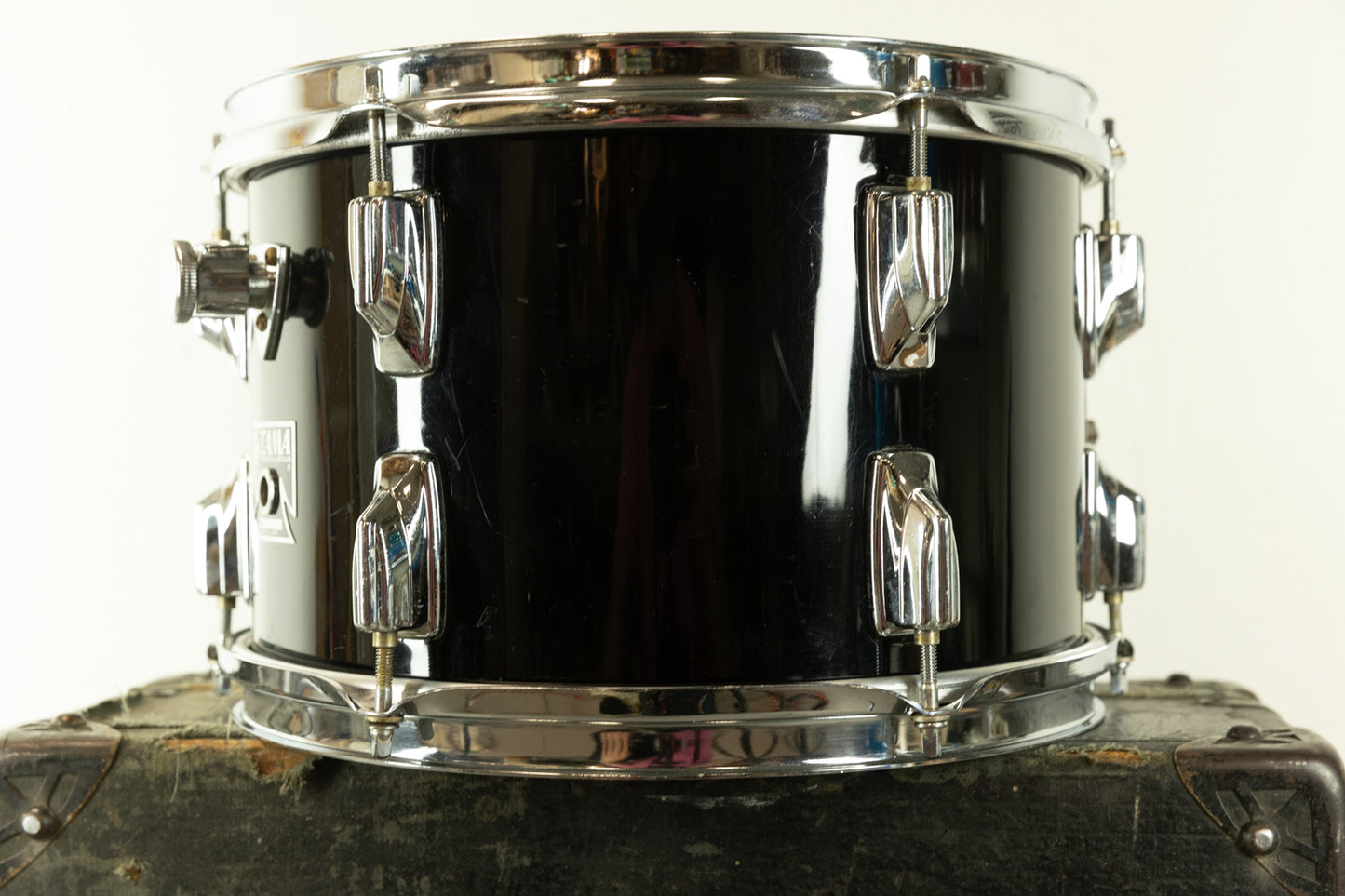 1970s Tama 8x12 Jet Black Imperialstar Tom