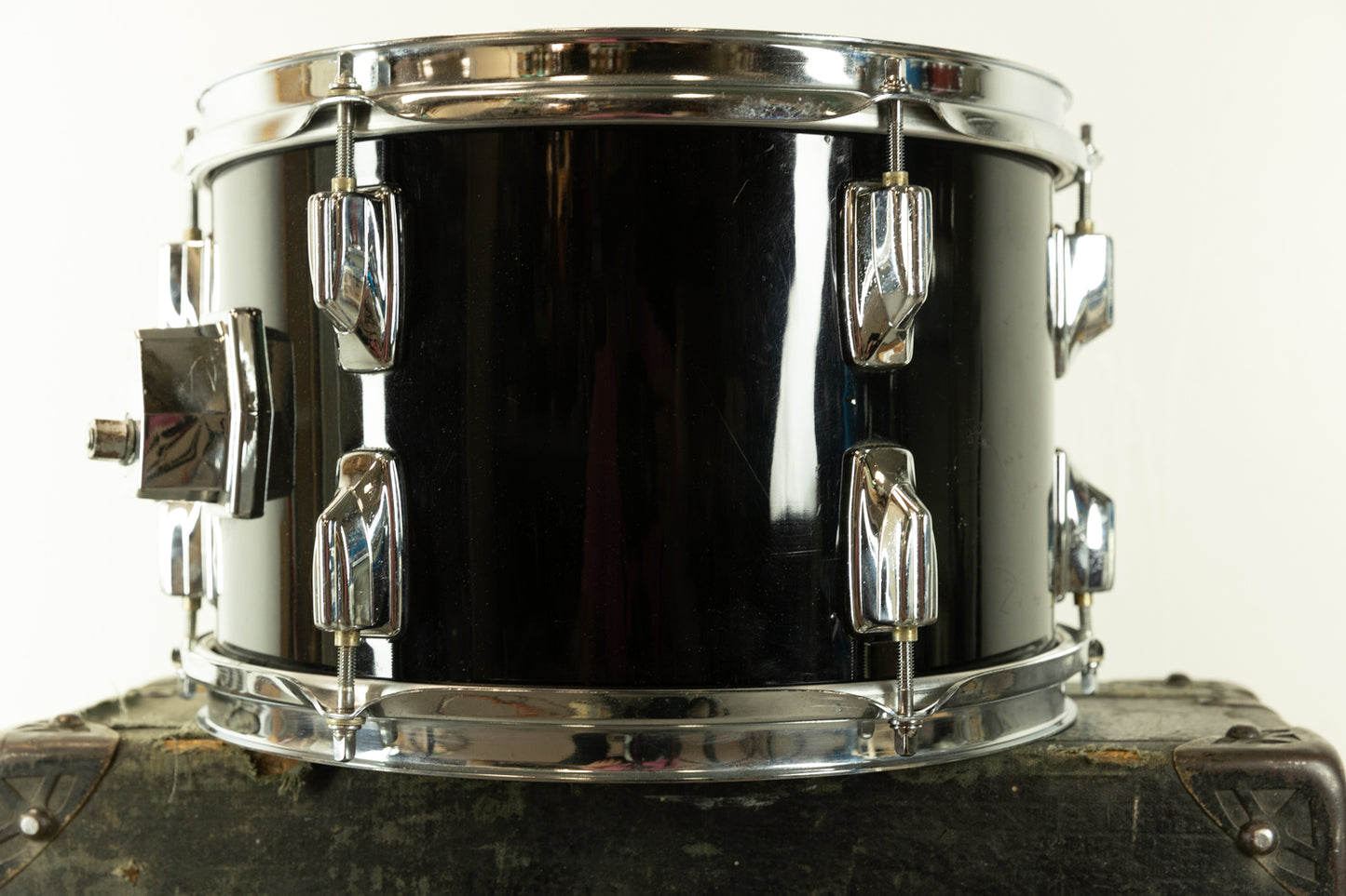 1970s Tama 8x12 Jet Black Imperialstar Tom