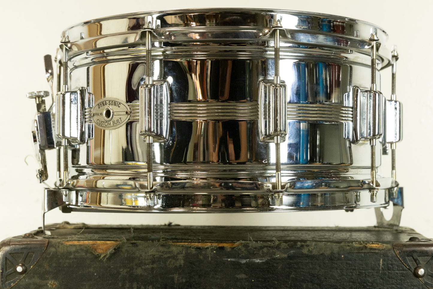 1970s Rogers 6.5x14 Dynasonic Snare Drum