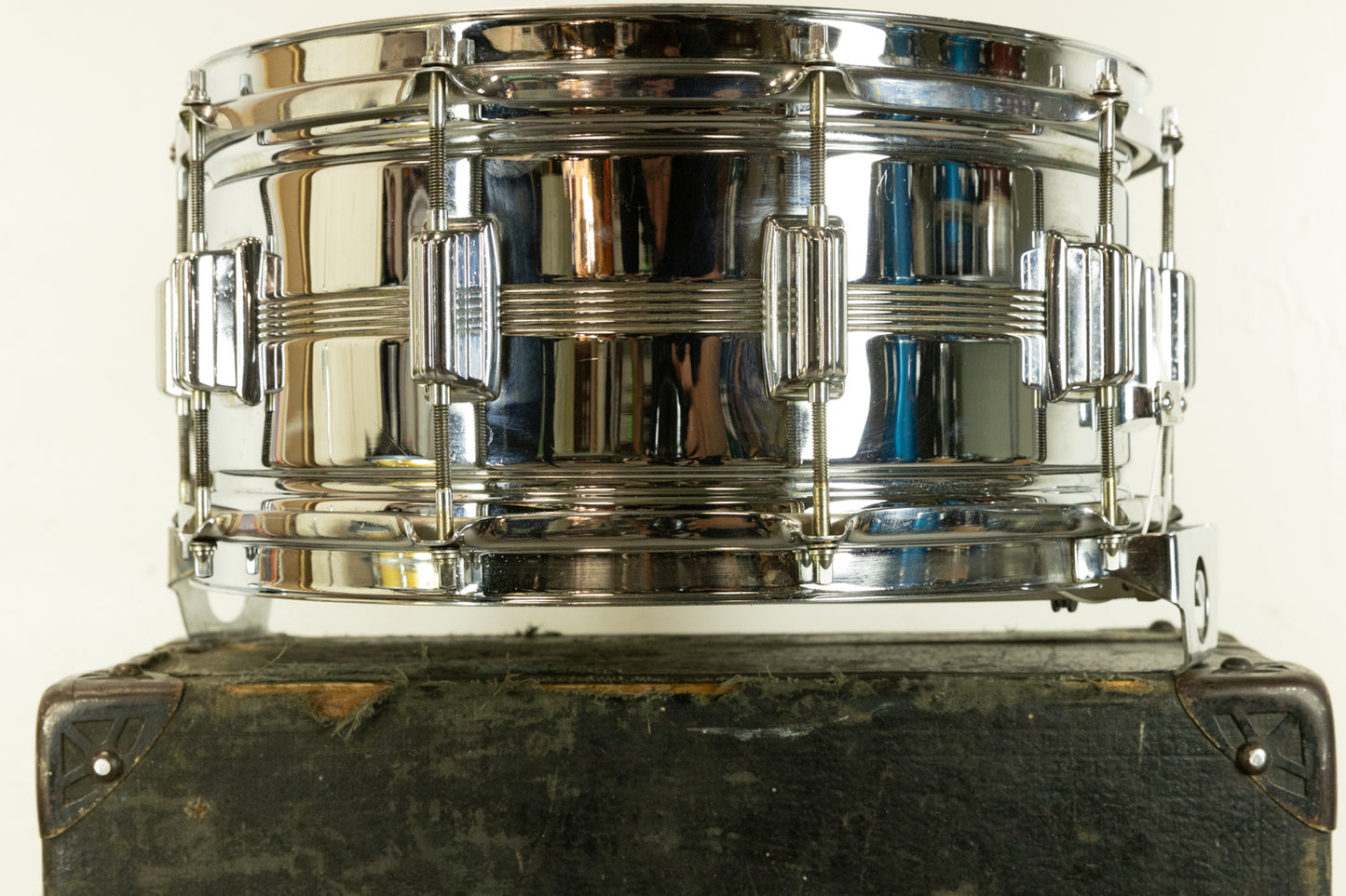 1970s Rogers 6.5x14 Dynasonic Snare Drum