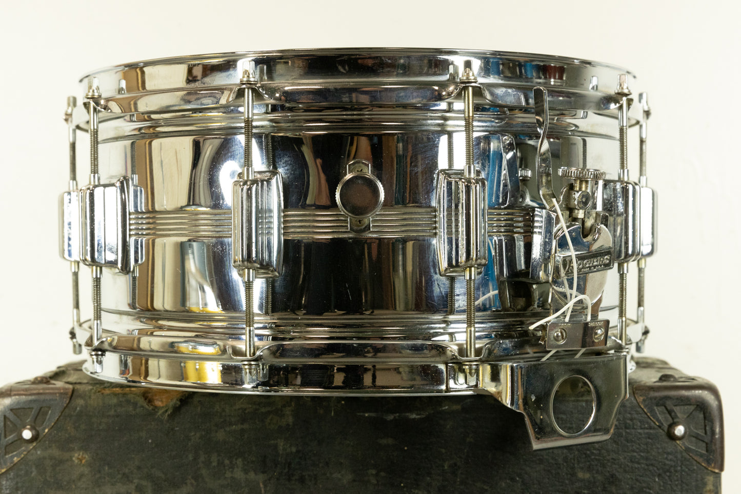 1970s Rogers 6.5x14 Dynasonic Snare Drum