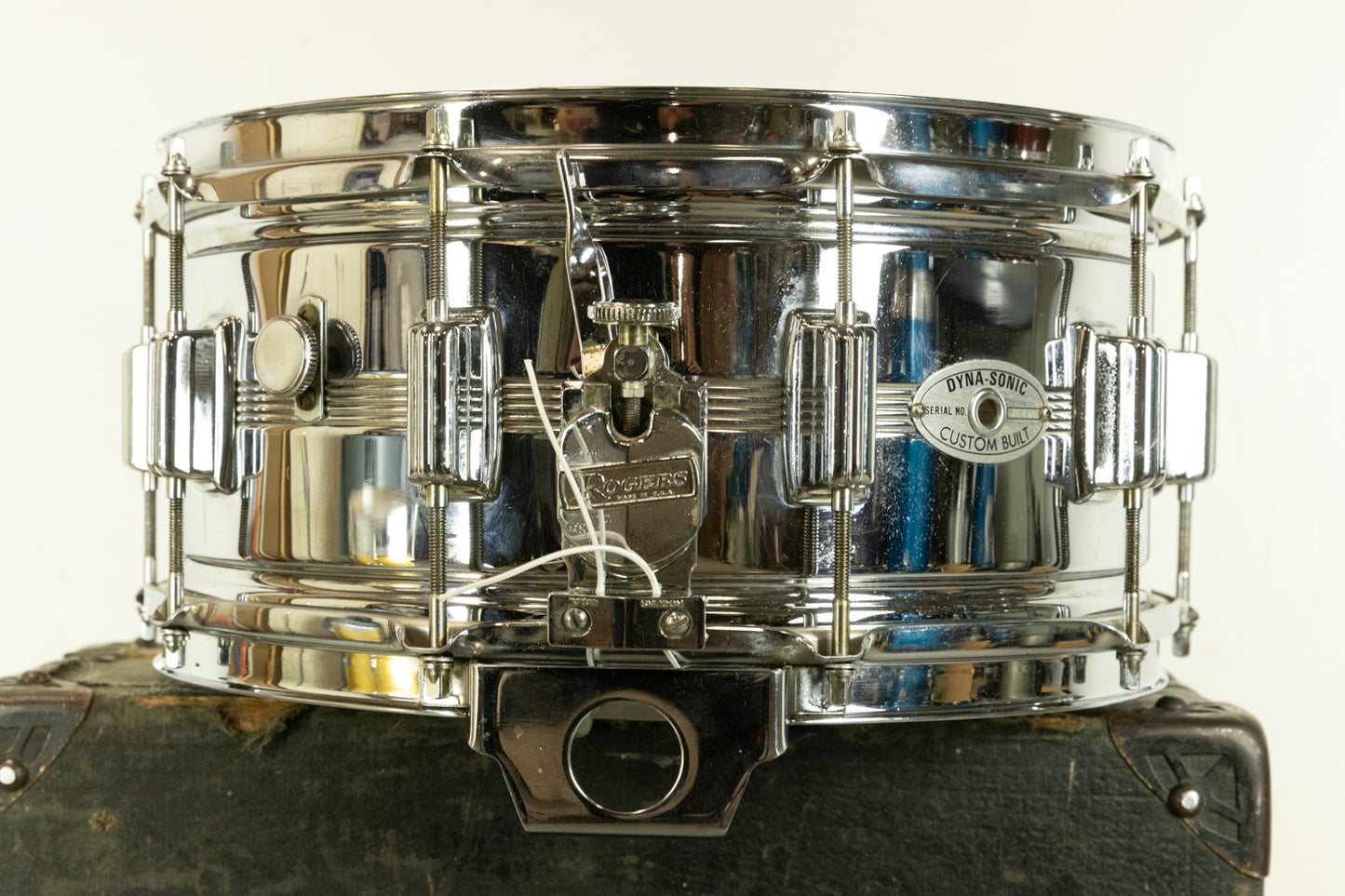 1970s Rogers 6.5x14 Dynasonic Snare Drum