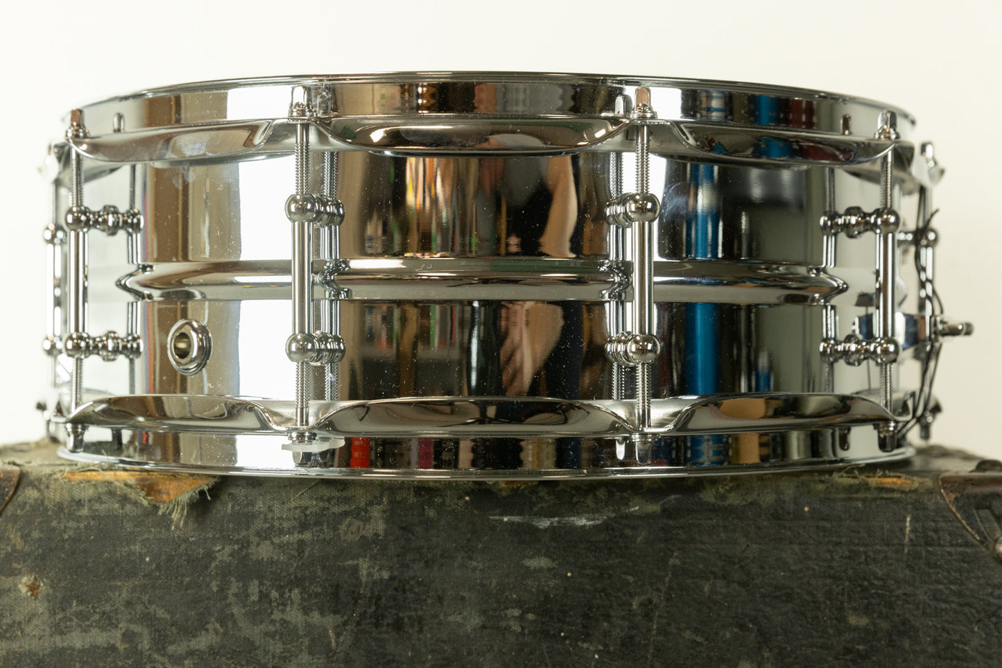 DFD 5x14 Chrome Seamless Aluminum Snare Drum