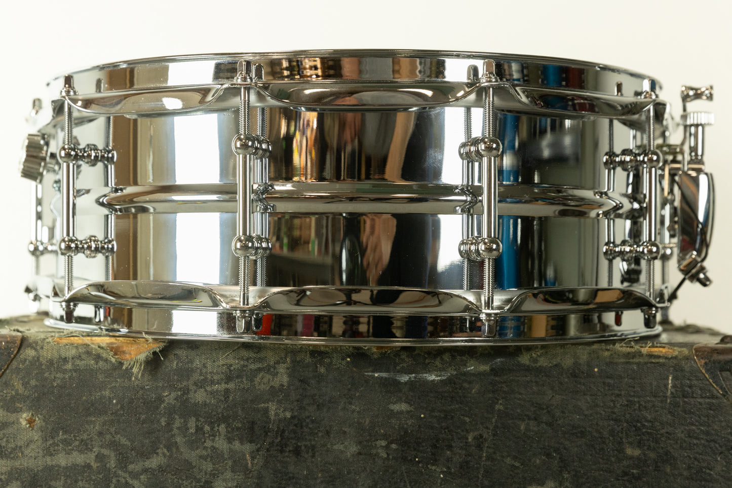 DFD 5x14 Chrome Seamless Aluminum Snare Drum