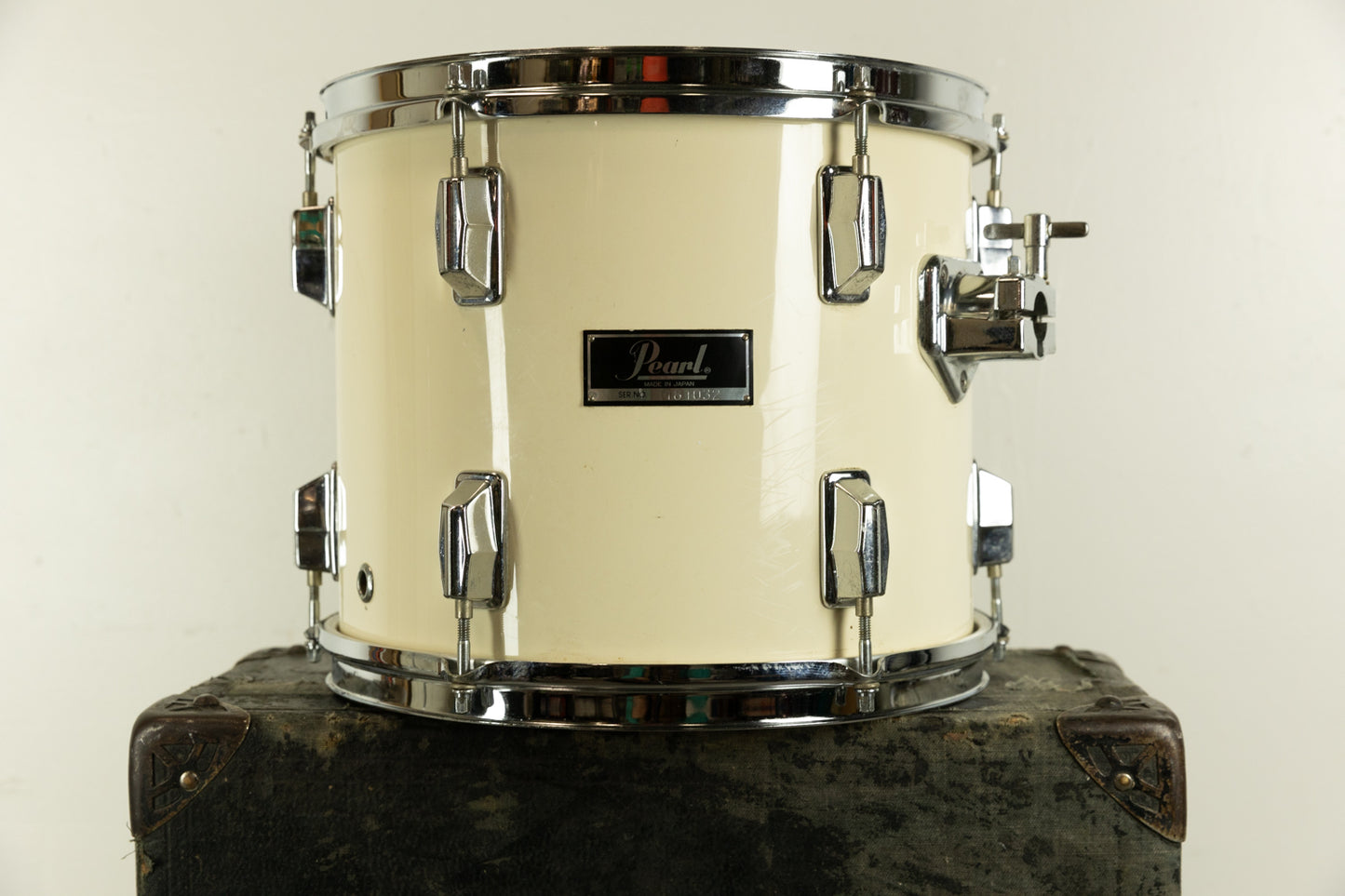 1980s Pearl 10x12" Maple White Maple Tom