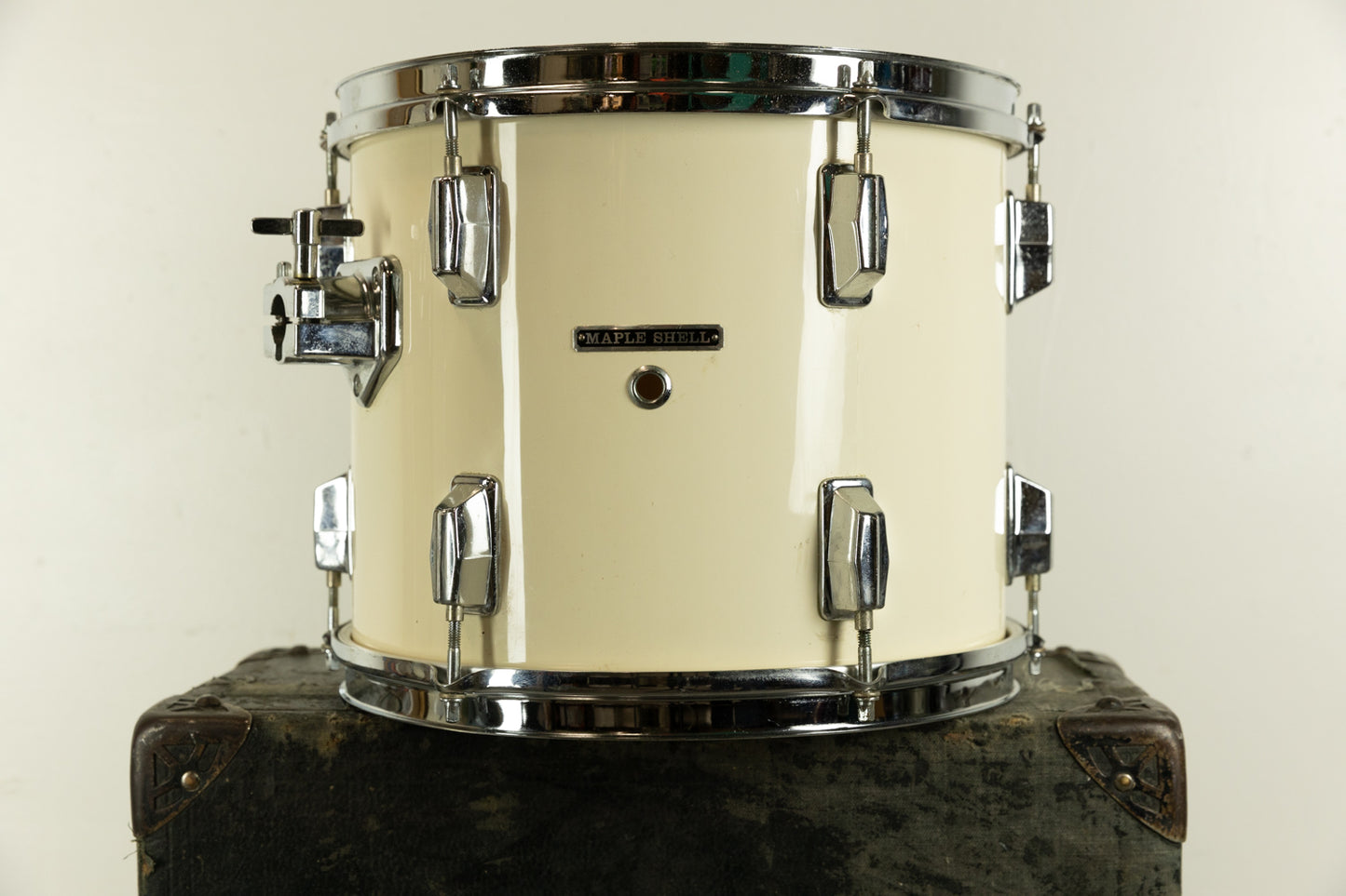 1980s Pearl 10x12" Maple White Maple Tom