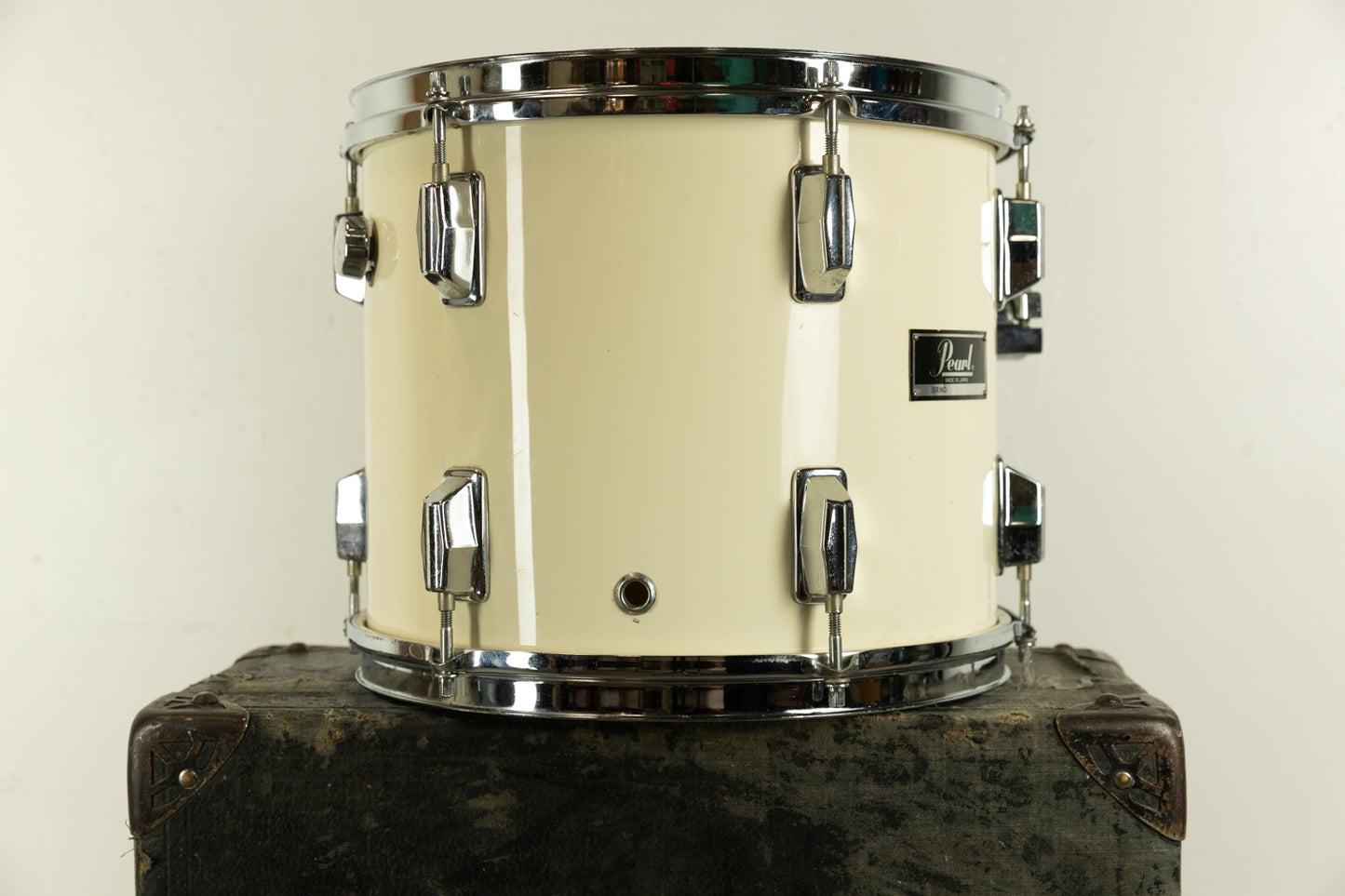 1980s Pearl 10x12" Maple White Maple Tom