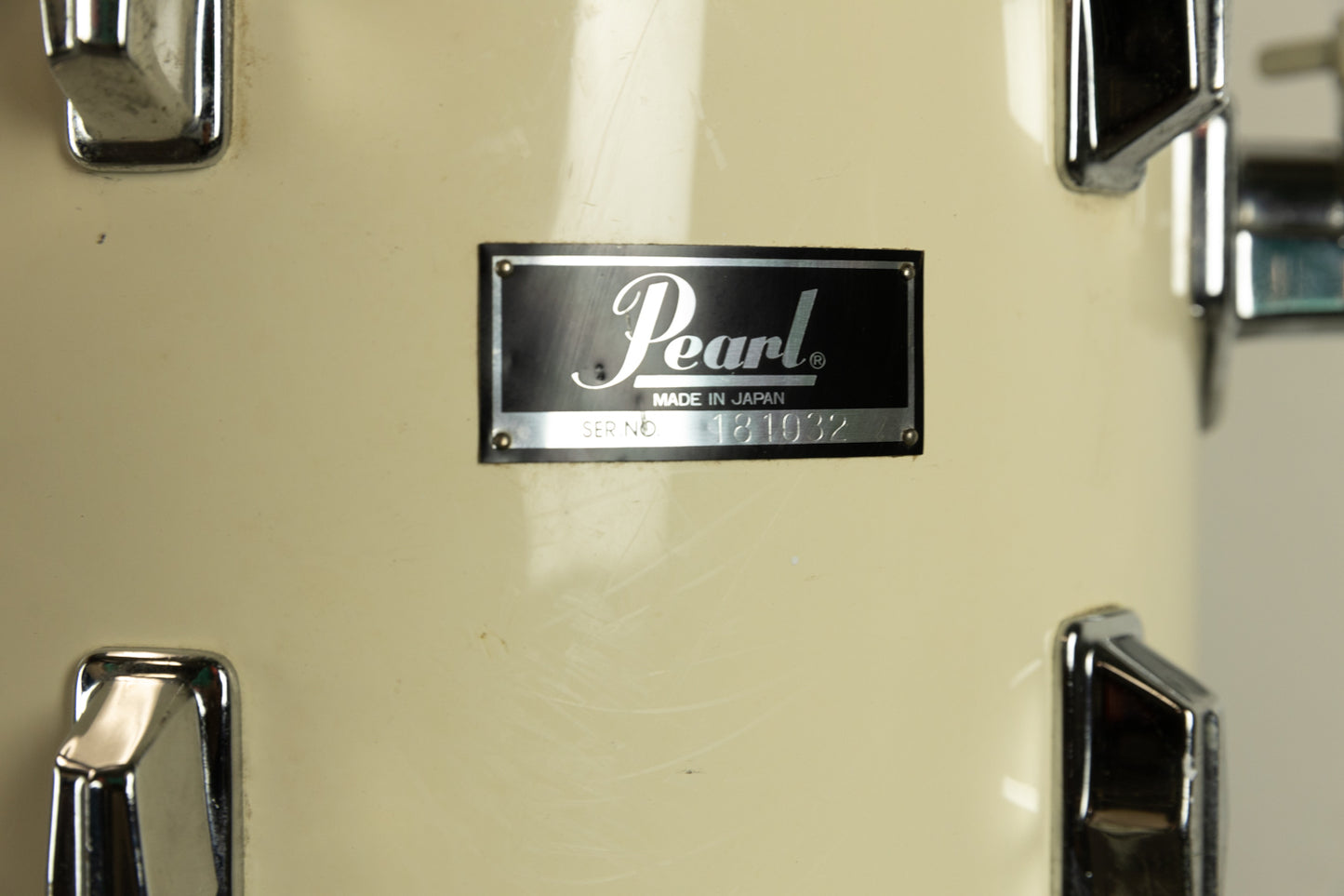 1980s Pearl 10x12" Maple White Maple Tom