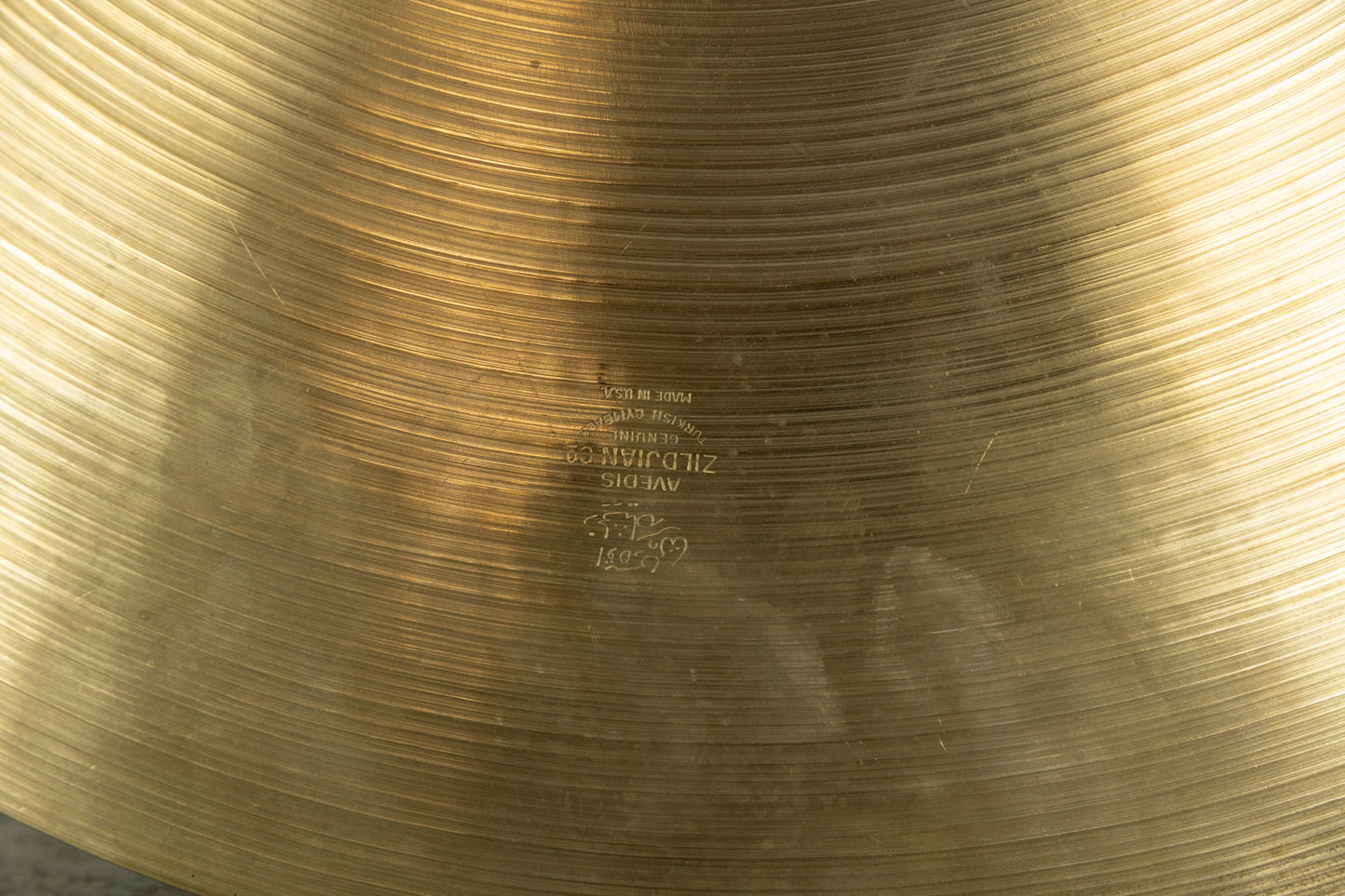 1960s Zildjian A 26" Ride Cymbal 3875g